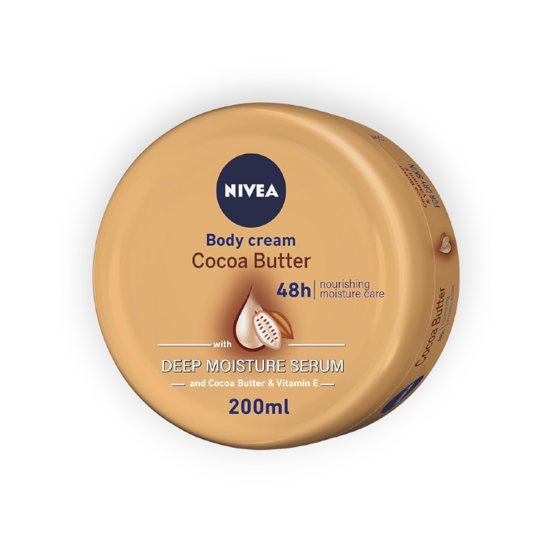 NIVEA COCOA BUTTER BODY CREAM 200ML