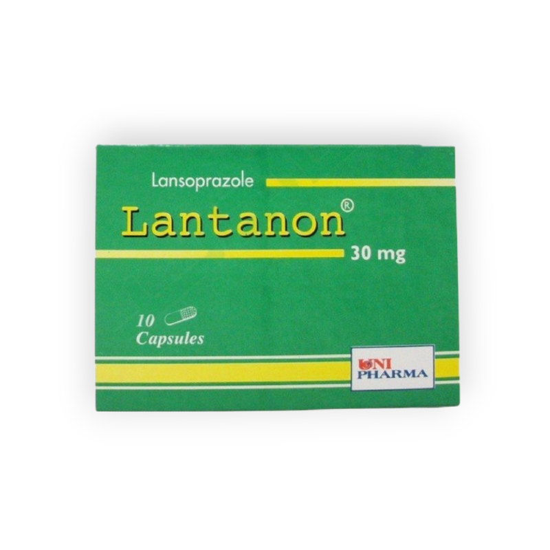 LANTANON 30 MG 10 CAPSULES