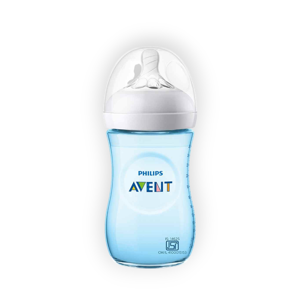 PHILIPS NATURAL FEEDING BLUE BOTTLE 260 ML 038