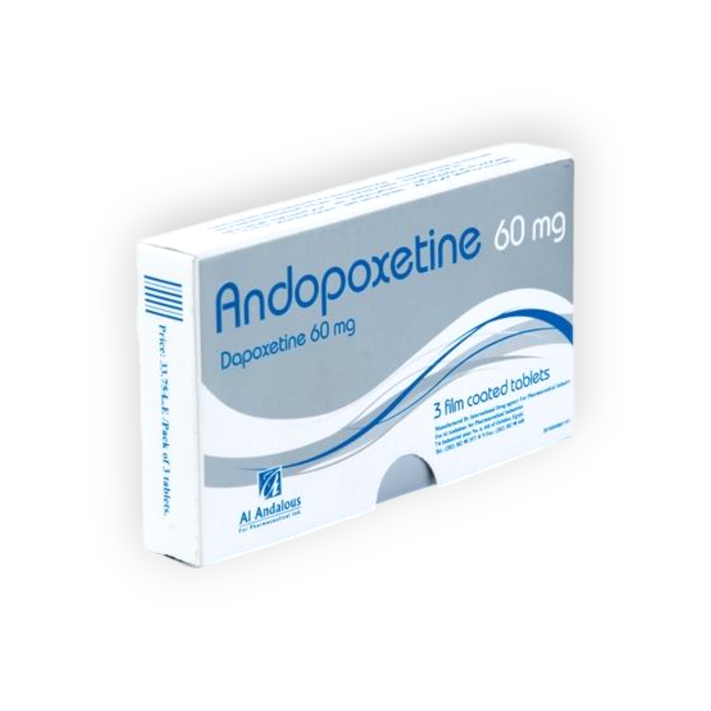 ANDOPOXETINE  60 MG  3 TAB