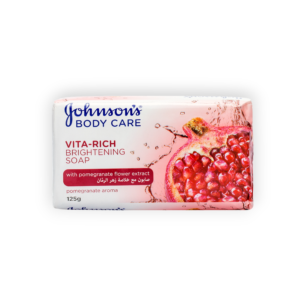JOHNSONS VITA-RICH POMEGRANATE AROMA SOAP 125G