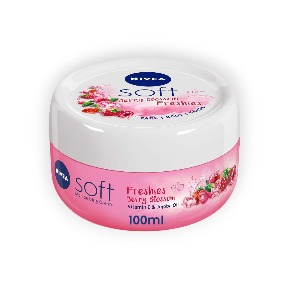 NIVEA SOFT BERRY BLOSSOM FRESHIES 100ML