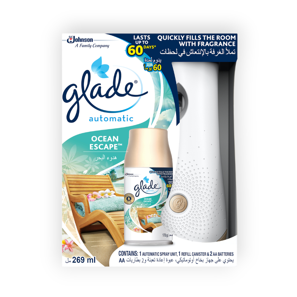 GLADE AUTOMATIC SPRAY OCEAN ESCAPE