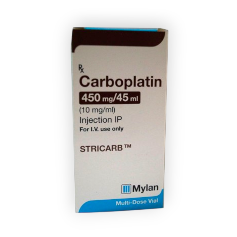 CARBOPLATINE MYLAN 450 MG 45 ML VIAL