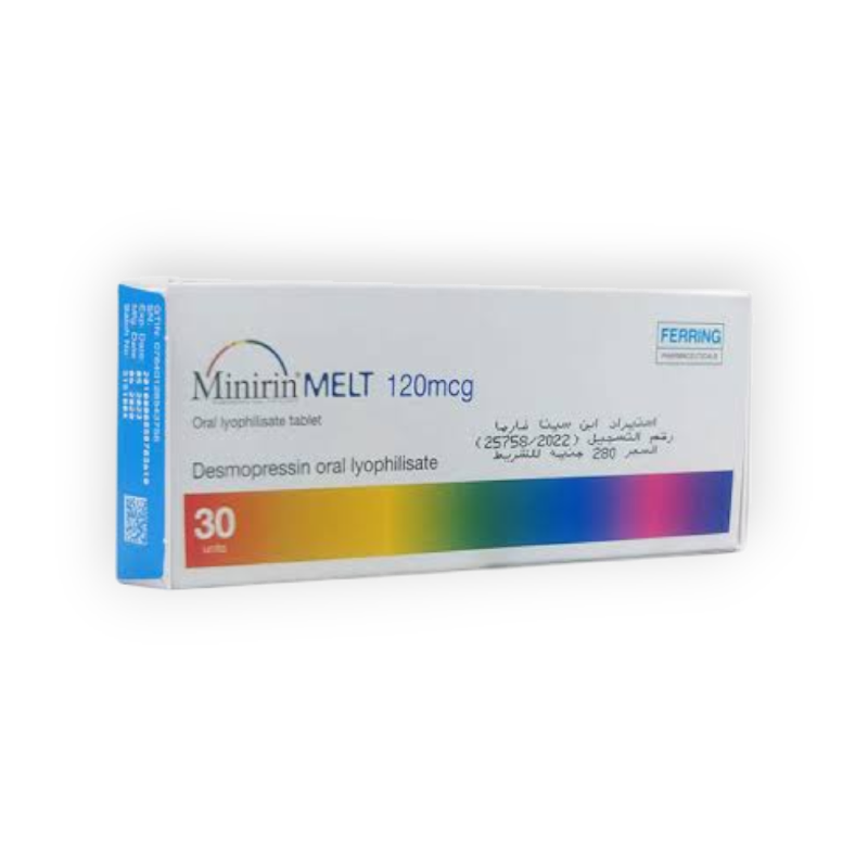 MINIRIN MELT 120 MIC 30 TABLET