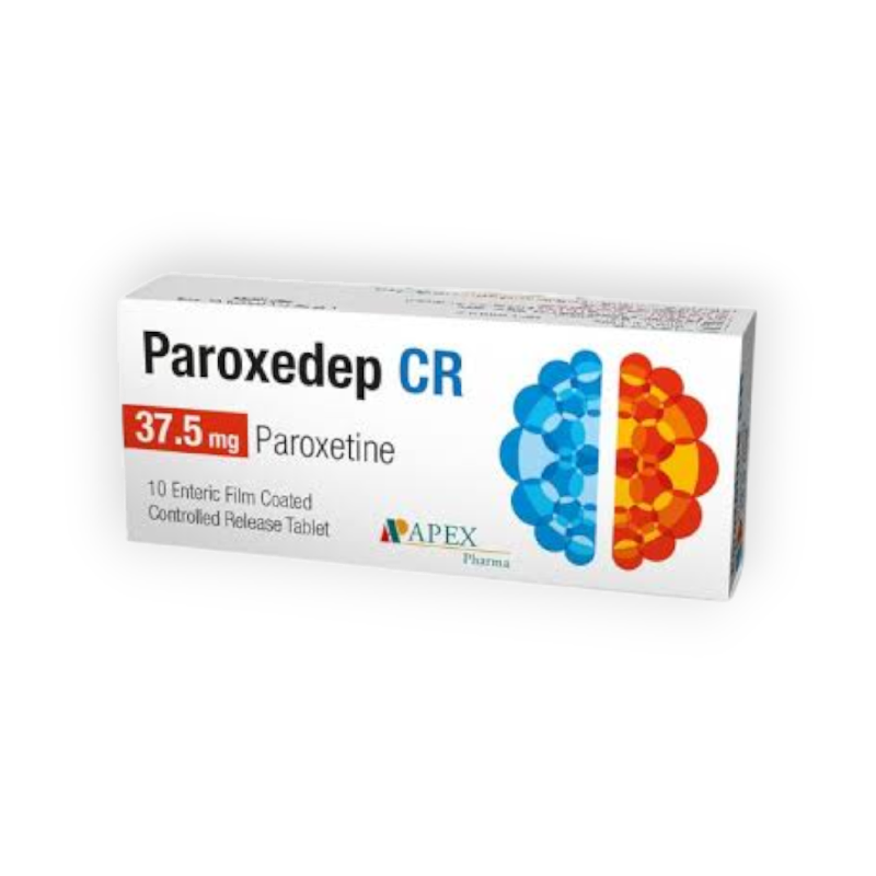 PAROXEDDEP 37.5MG CR 10 TAB