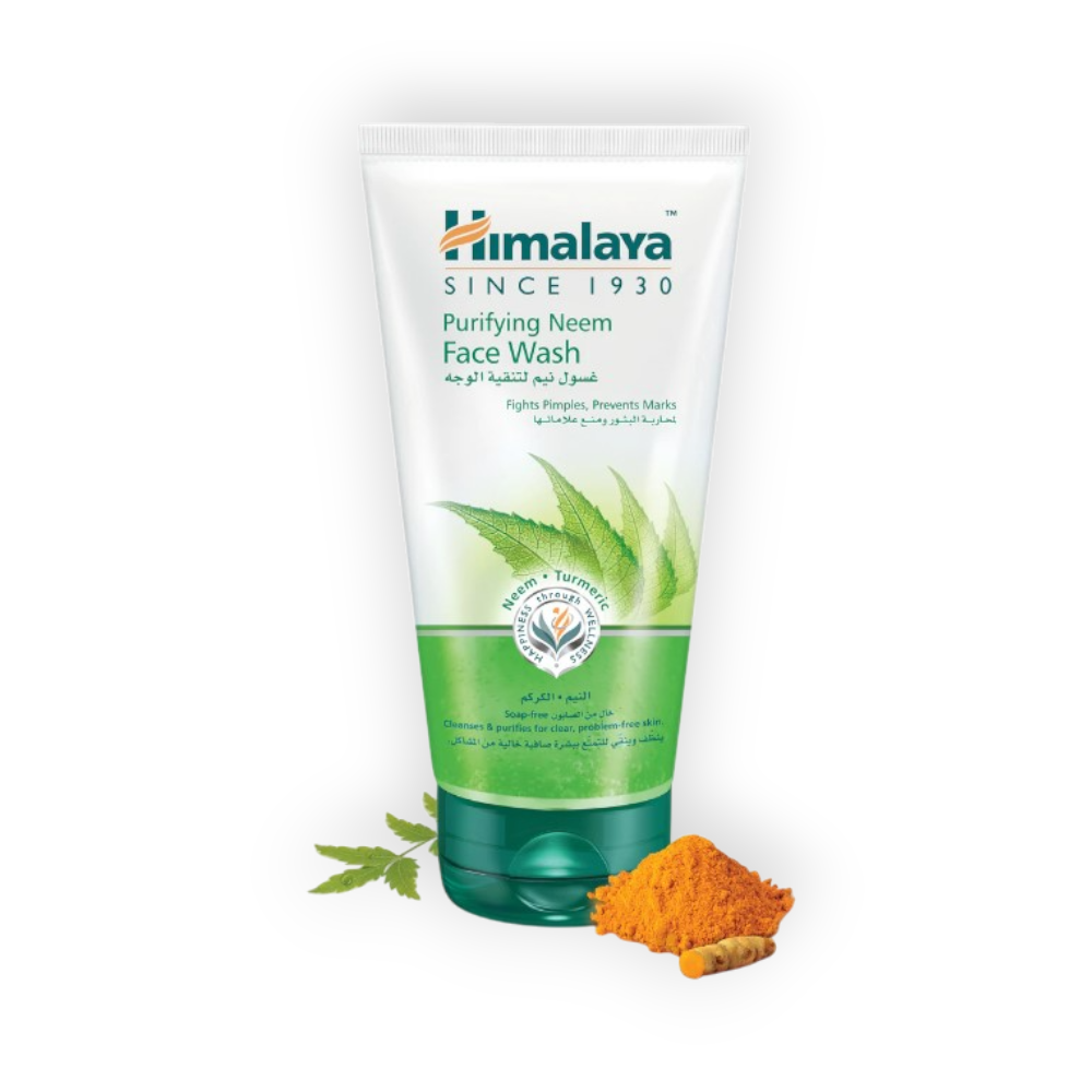 HIMALAYA NEEM FACE WASH TURMERIC 50ML
