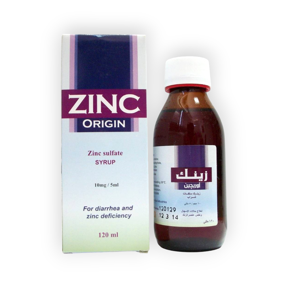 ZINC ORIGIN SYRUP 120 ML