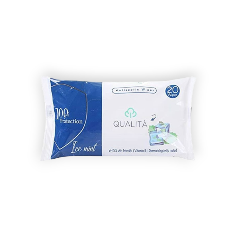 QUALITA WIPES ICE MINT 20 WIPES 199