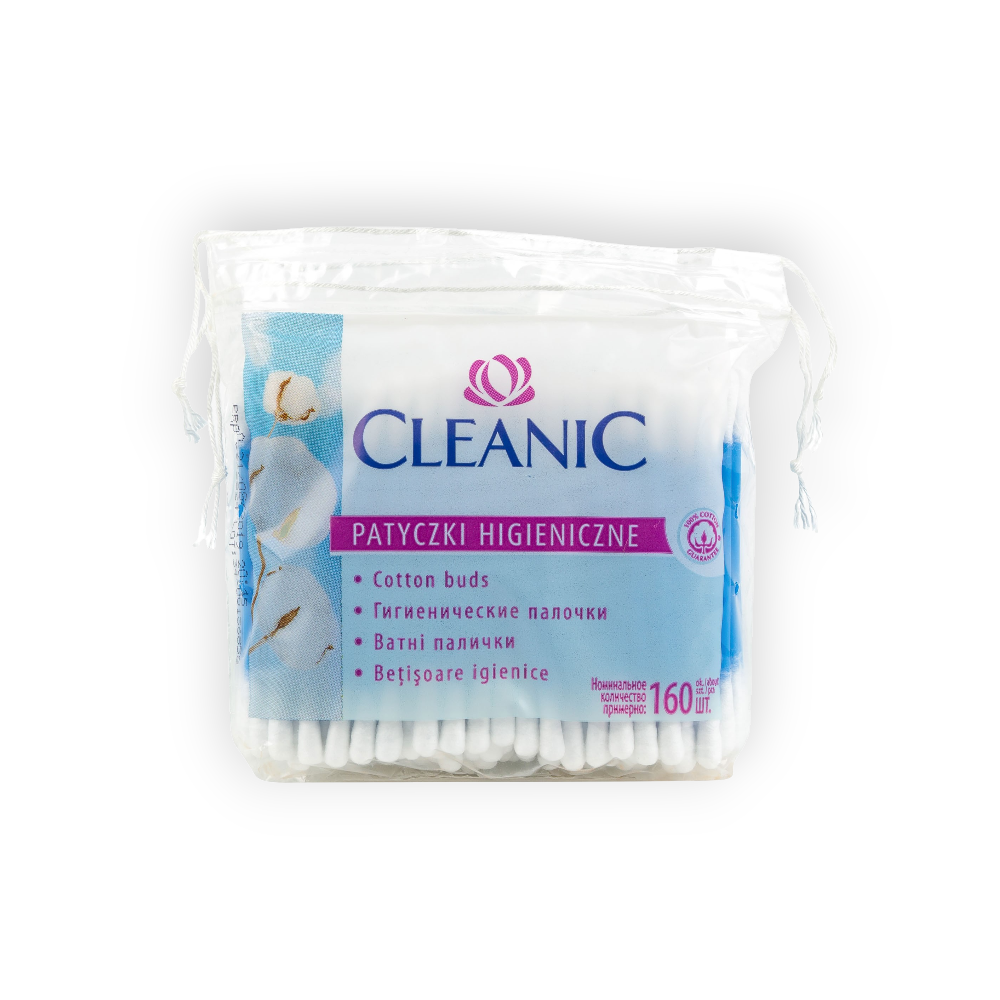 CLEANIC COTTON BUDS 160 pocket