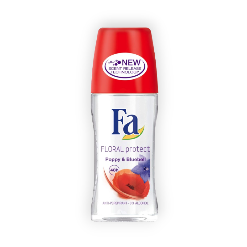 FA ROLL ON FLORAL PROTECT ORCHID&VIOLA 50ML