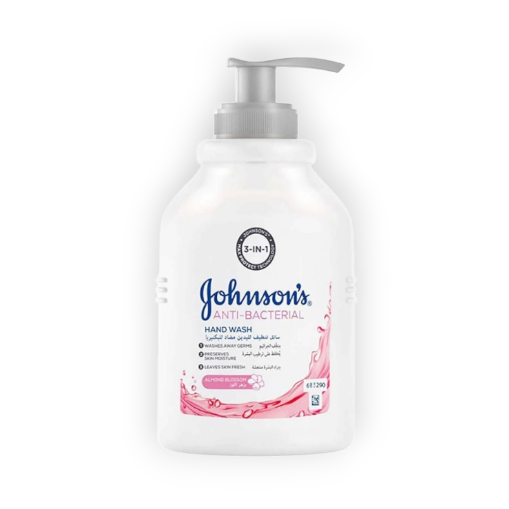 JOHNSONS HAND WASH ANTI-BACKT ALMOND BLOSSOM300ML