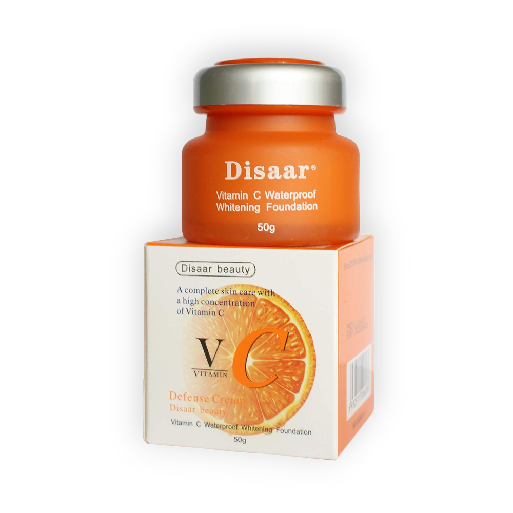 Disaar Vitamin C Waterproof Whitening Foundation 50G