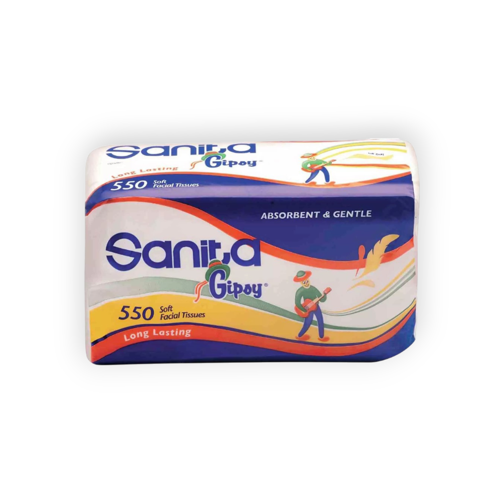 SANITA GIPSY SOFT FACE 550 TISSUES