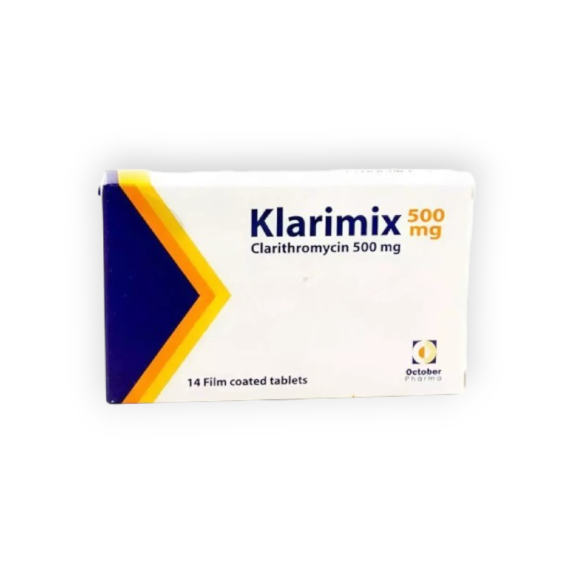 KLARIMIX 500 MG 14 TABLET