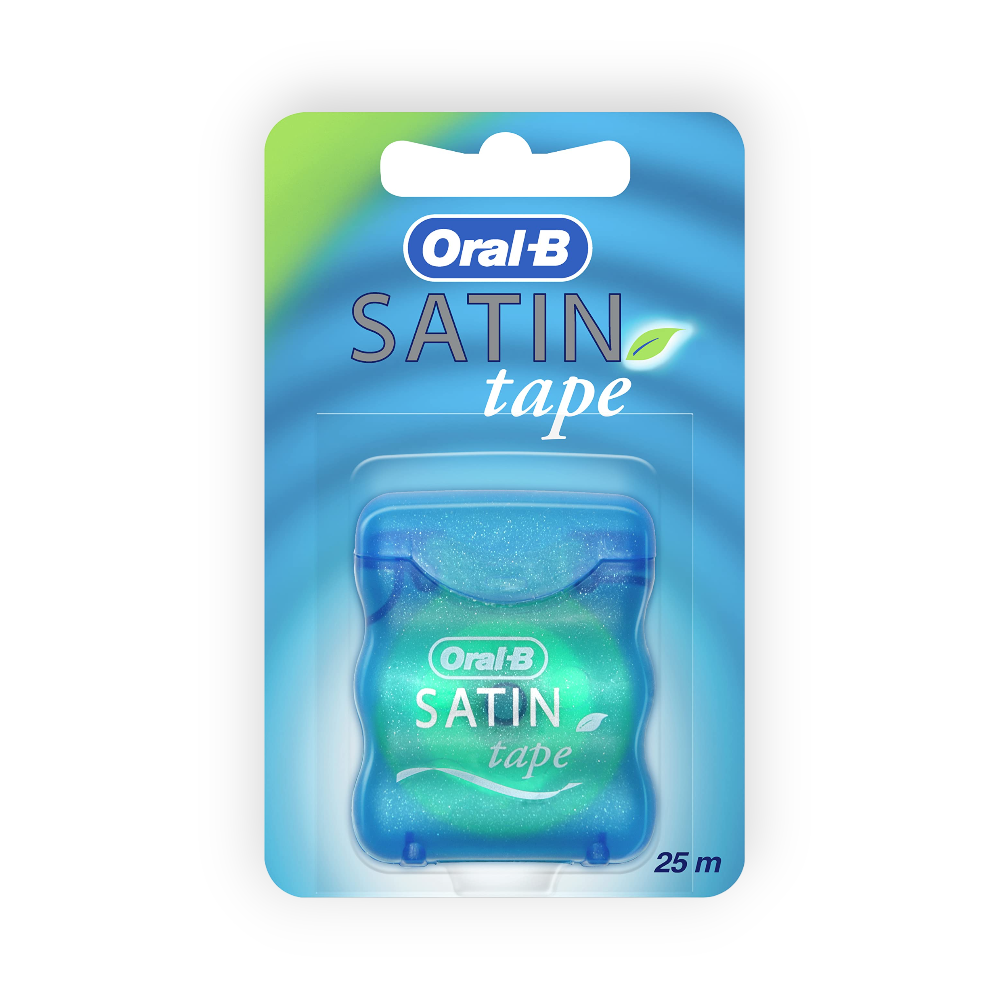 ORAL B SATIN TAPE MINT 25M