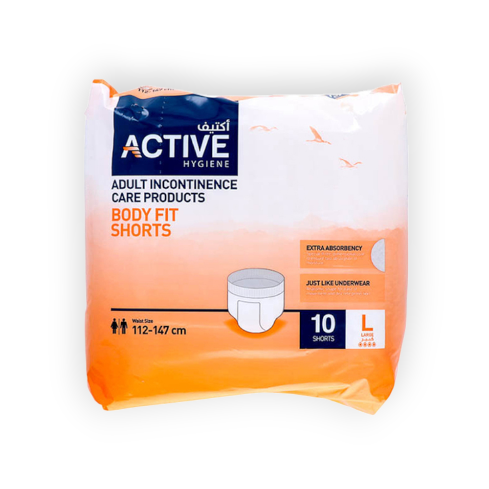 ACTIVE BODY FIT SHORT (L) 10 SHORTS