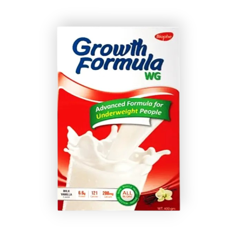 GROWTH FORMULA 400GM VANILLA POWDER