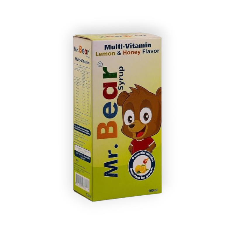 MR BEAR FRUTA JUICE LEMON&HONEY SYRP 160ML