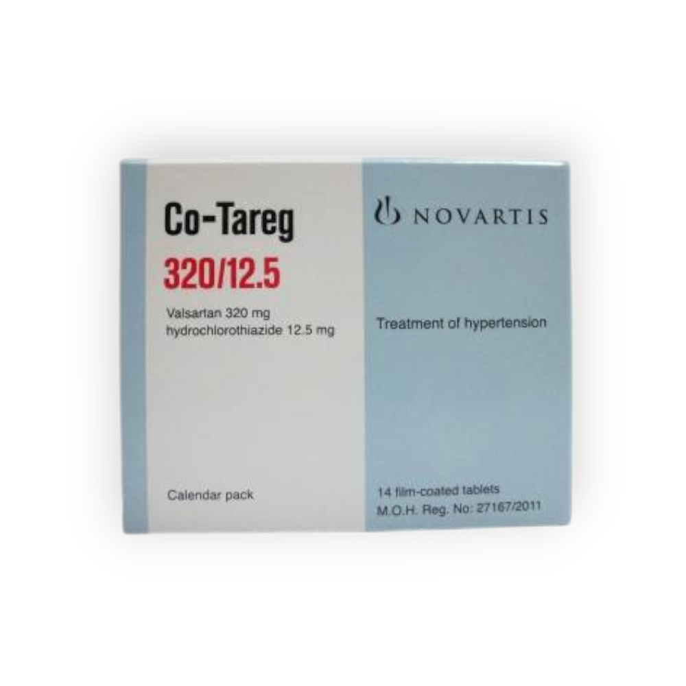 CO TAREG 80 / 12.5 MG 14 TABLET