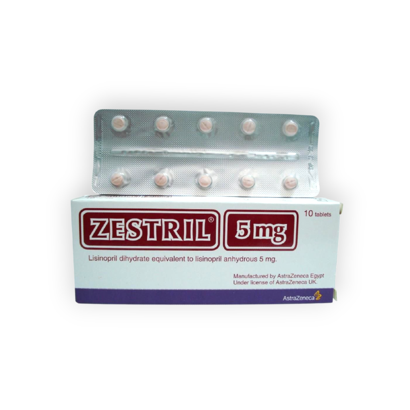 ZESTRIL 5 MG 10 TABLET