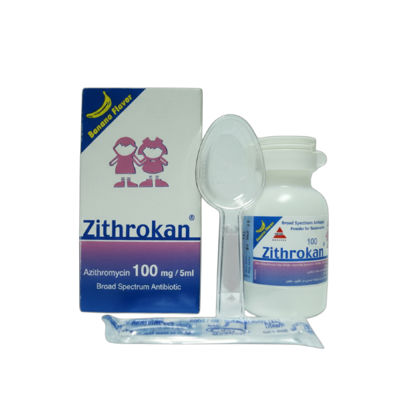 ZITHROKAN 100 MG SUSPENSION 15 ML