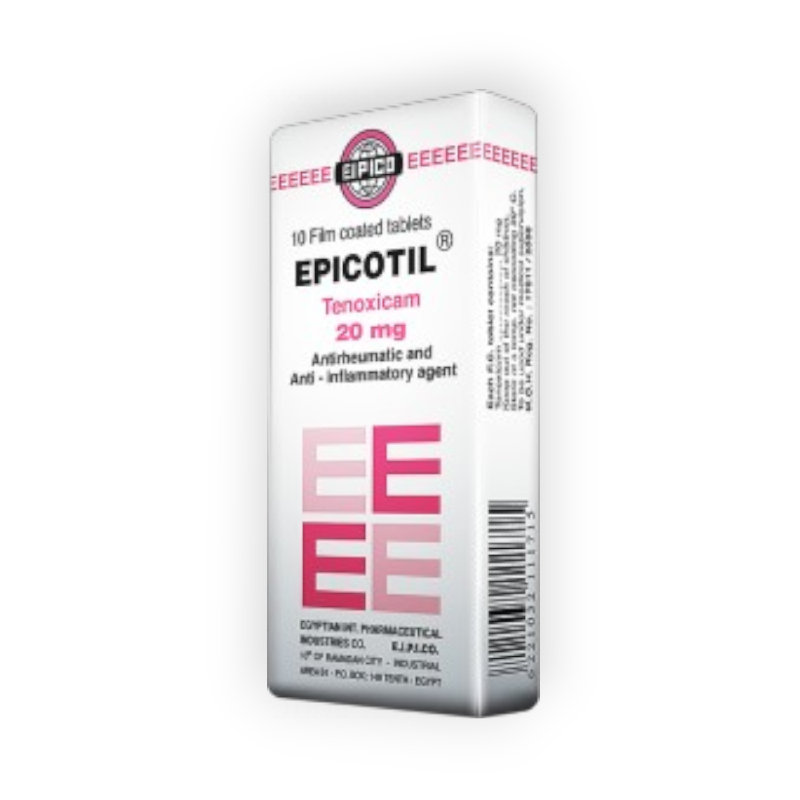 EPICOTIL 20 MG 10 TABLET