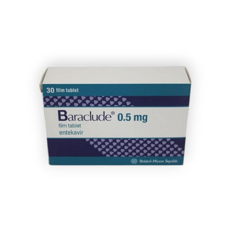 BARACLUDE ENTECAVIR 0.5 GM 30 TABLET