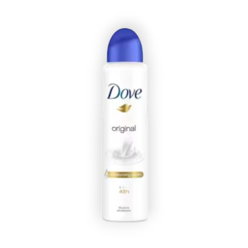 DOVE SPRAY ORIGINAL 150ML DISCOUNT25%