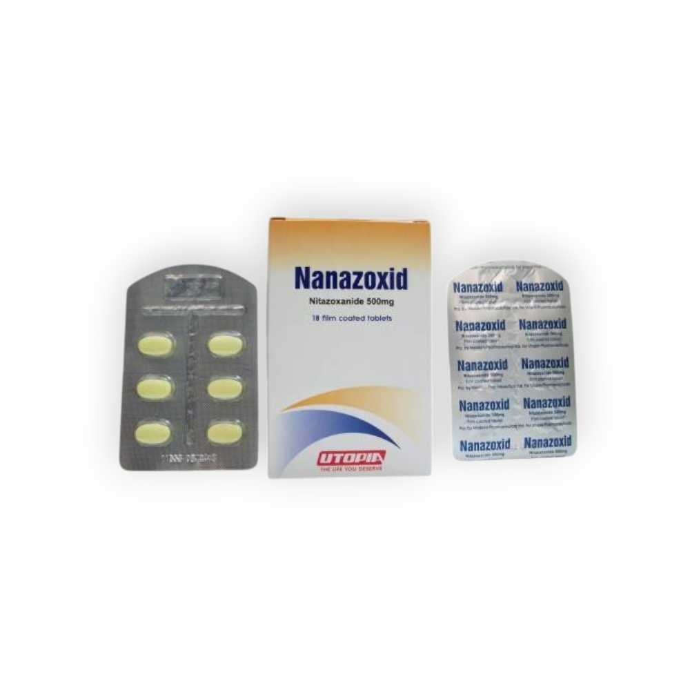 NANAZOXID 500 MG 18 TAB