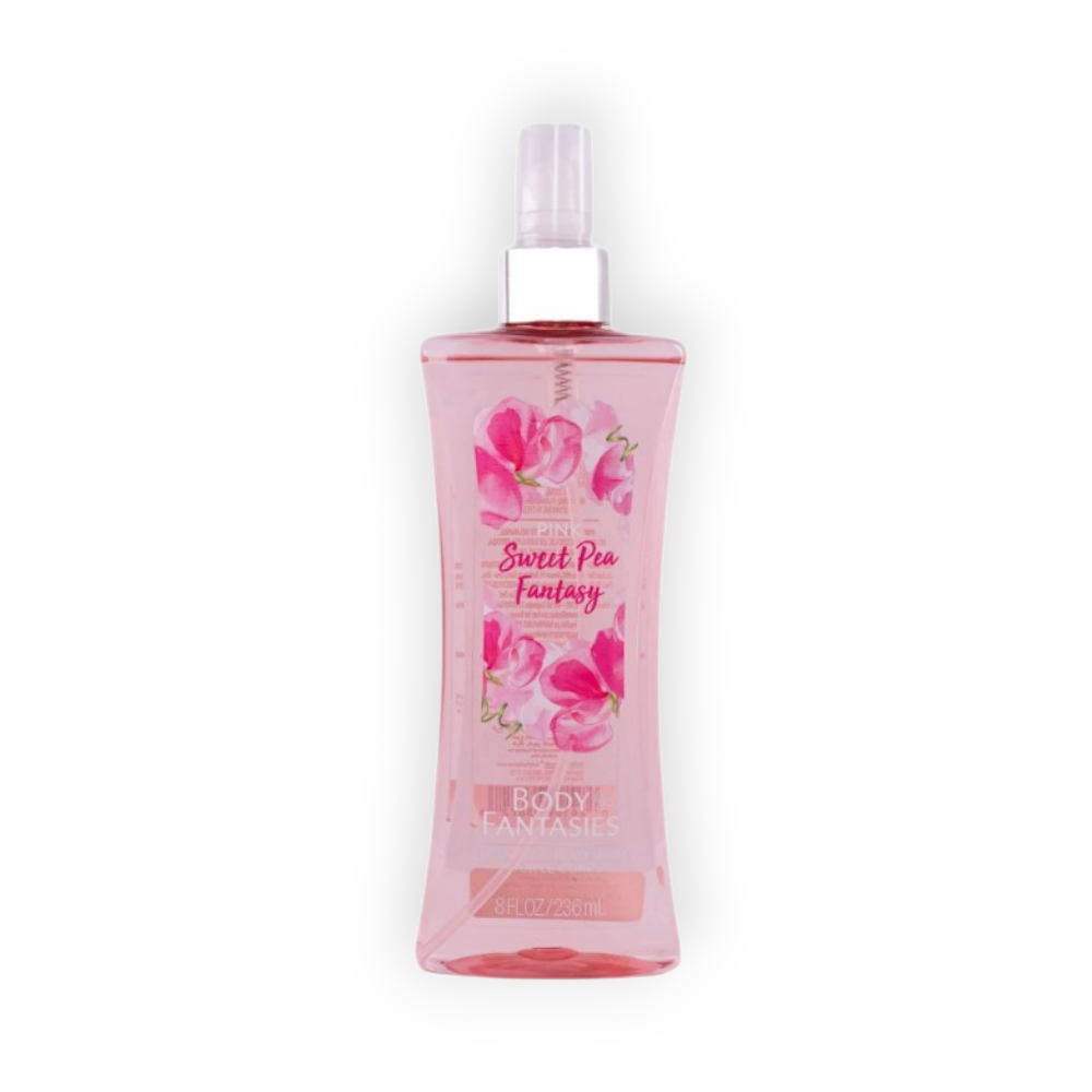 BODY FANTASIES BODY SPRAY PINK SWEET PEA 236ML
