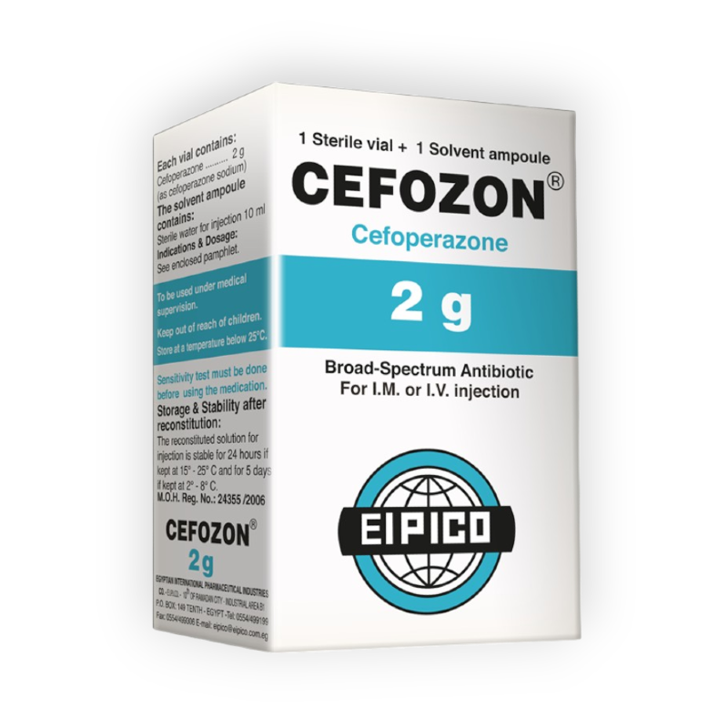 CEFOZON 2 GM 1 VIAL