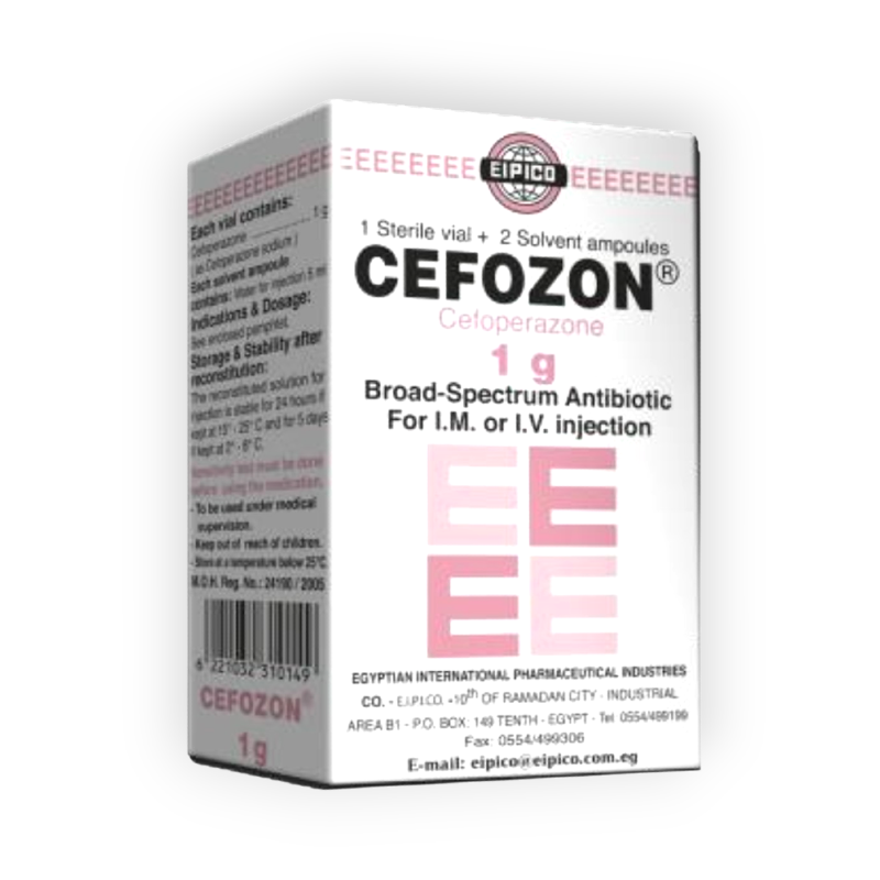 CEFOZON 1 GM 1 VIAL