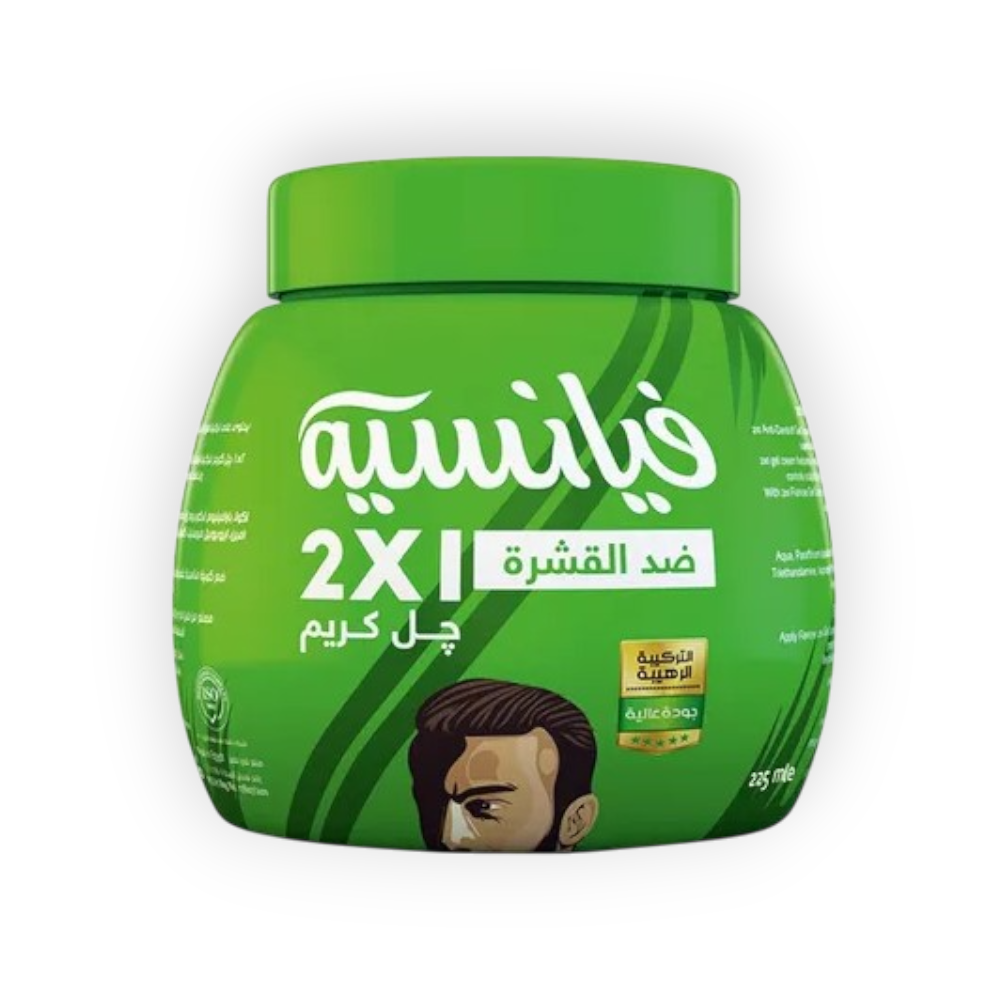 FIANCEE GEL CREAM 2x1 (ANTI DANDRUFF) 125ML