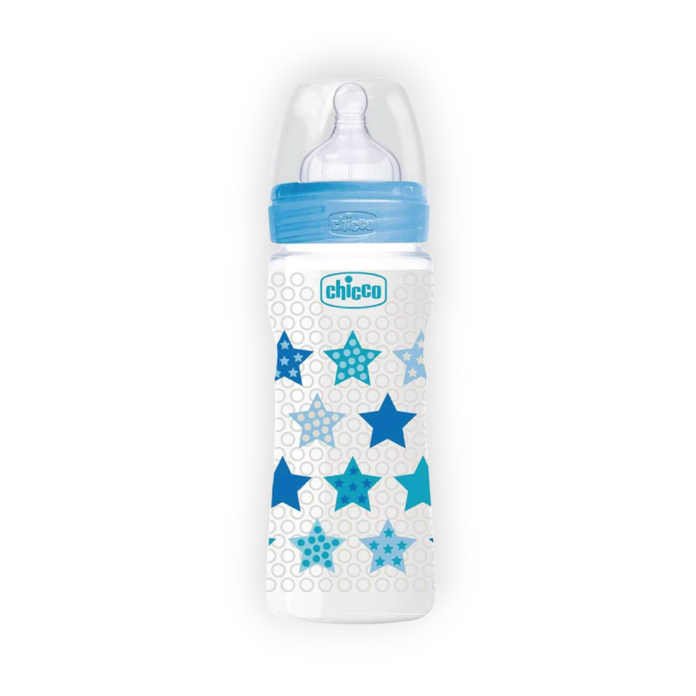 CHICCO BIB.(WELL BEING) 250ML (+2MONTH)"4895