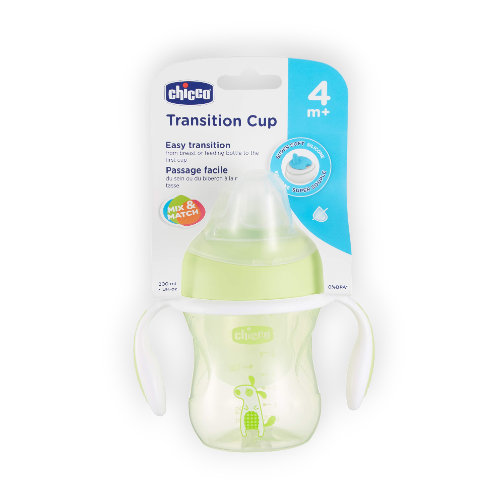 CHICCO TRANSITION CUP 4+MONTH 200 ML 1264