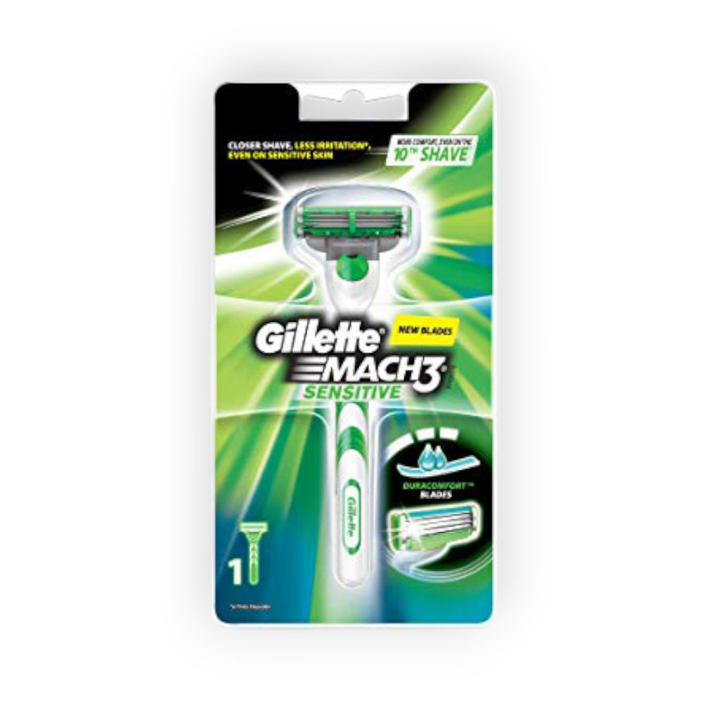 GILLETTE MACH 3 SENSITIVE MACHINE