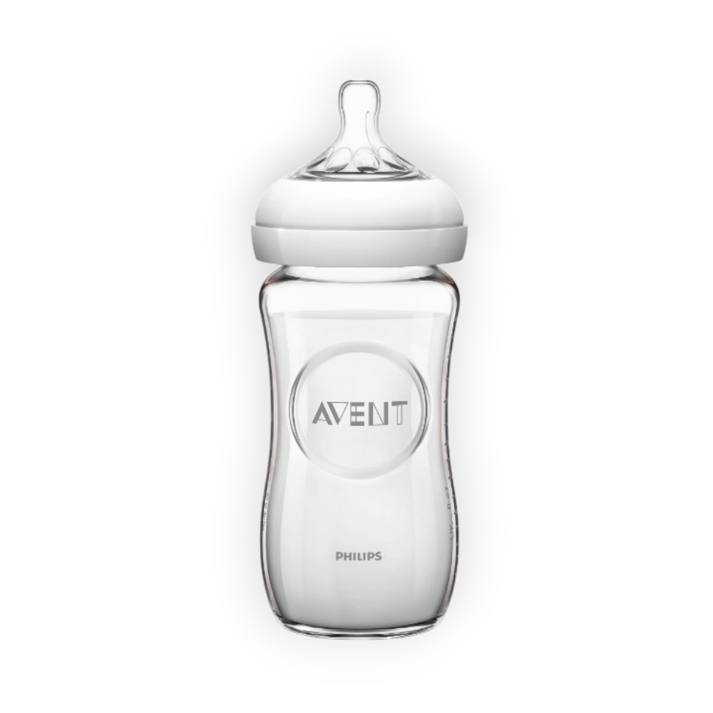 PHILIPS AVENT NATURAL FEEDING POTTEL GLASS 240 ML
