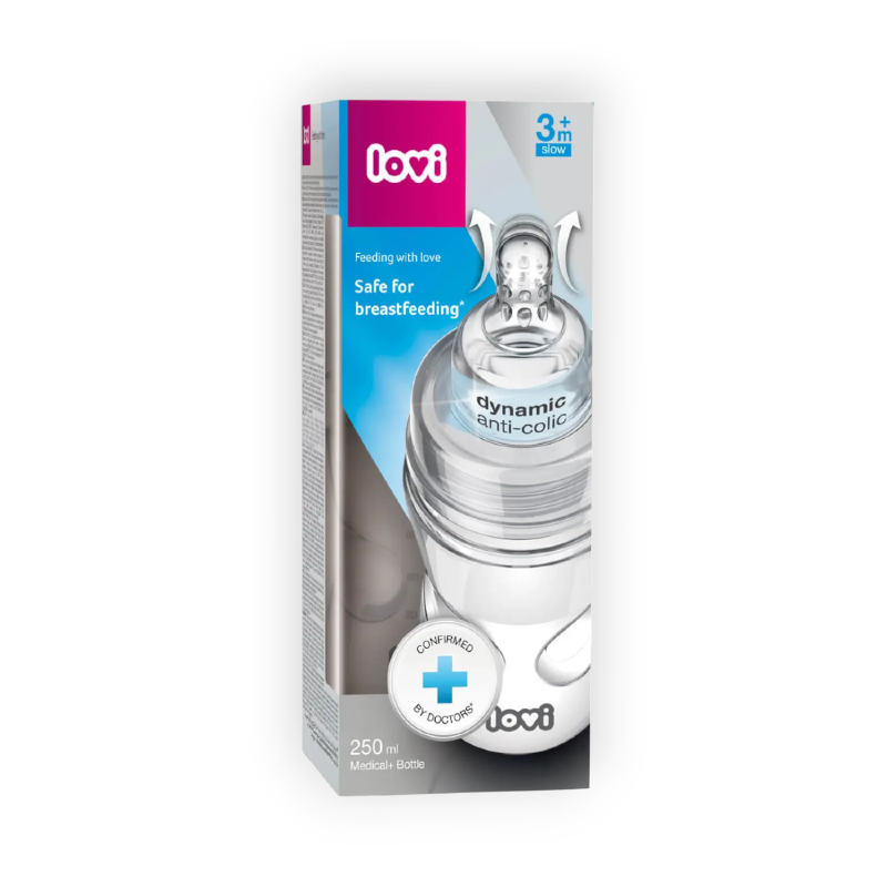 LOVI MEDICAL BOTTLE 250ML +3 MONTH