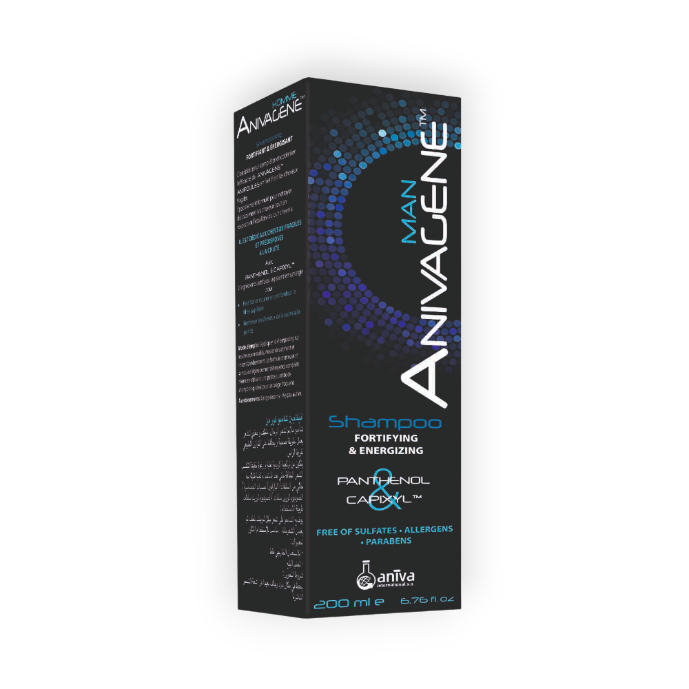 ANIVAGENE HAIR SHAMPOO. FOR MEN 200 ML