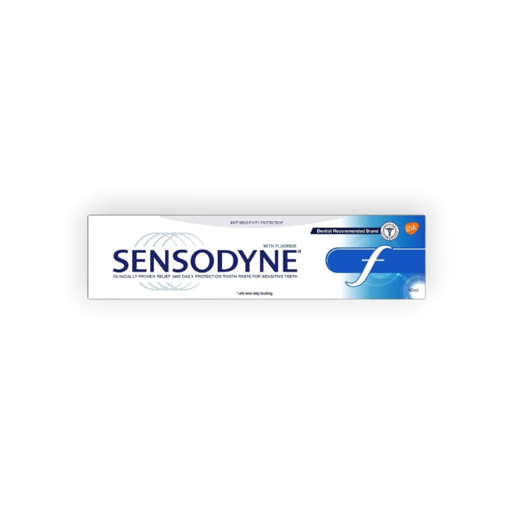 SENSODYNE F WITH FLORIDE TOOTH PASTE 50ML 10%DISCOUNT