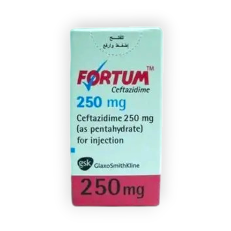 FORTUM 250 MG VIAL