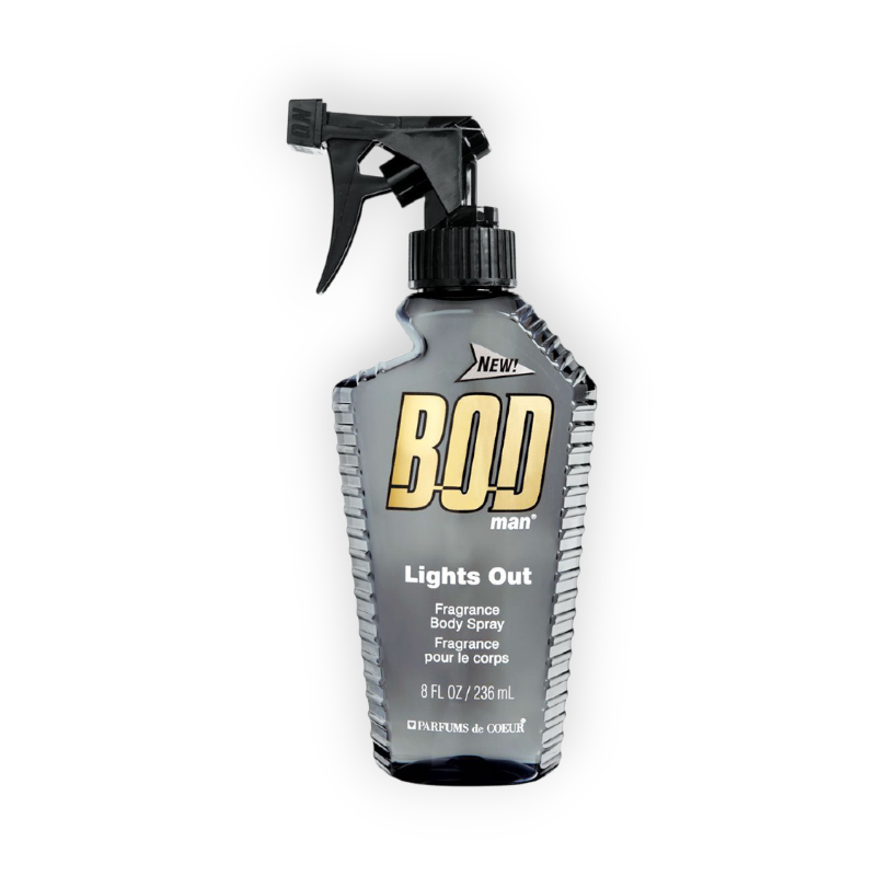 BOD MAN BODY SPRAY LIGHTS OUT 236ML