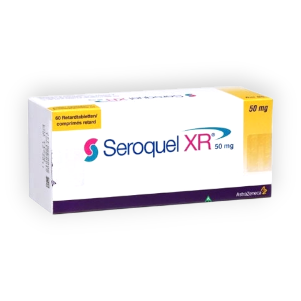 SEROQUEL XR 50 MG 10 TABLET