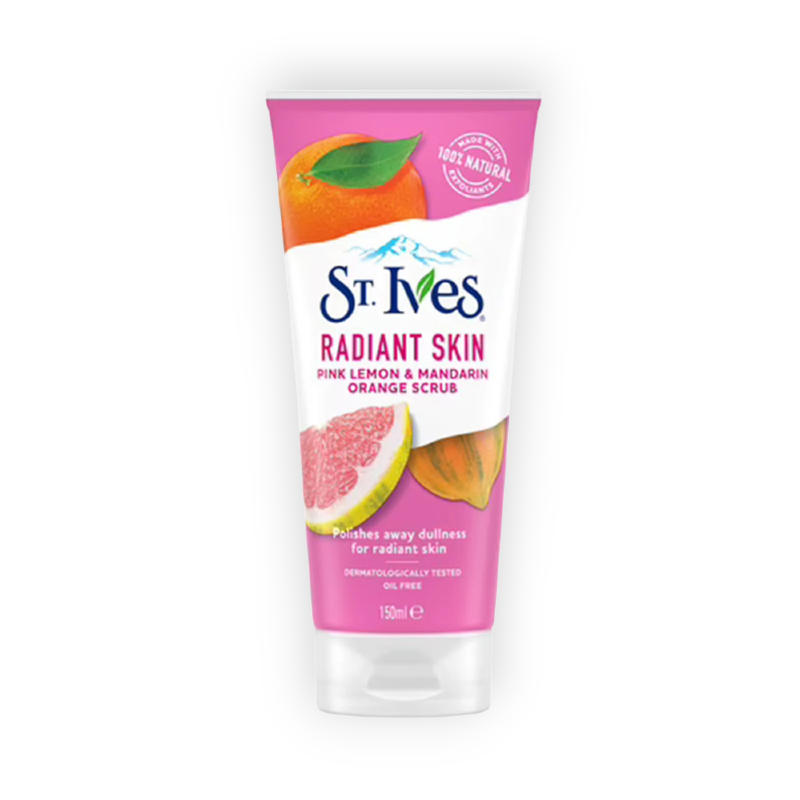 ST. IVES SCRUB PINK LEMON&MANDARIN ORANGE 170GM