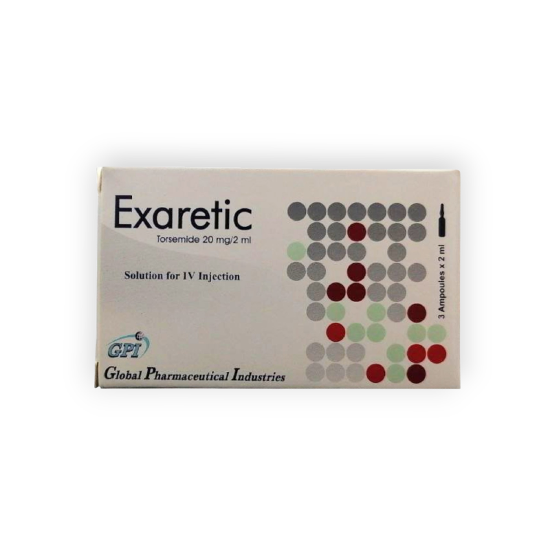 EXARETIC 20 MG 3 AMPULES