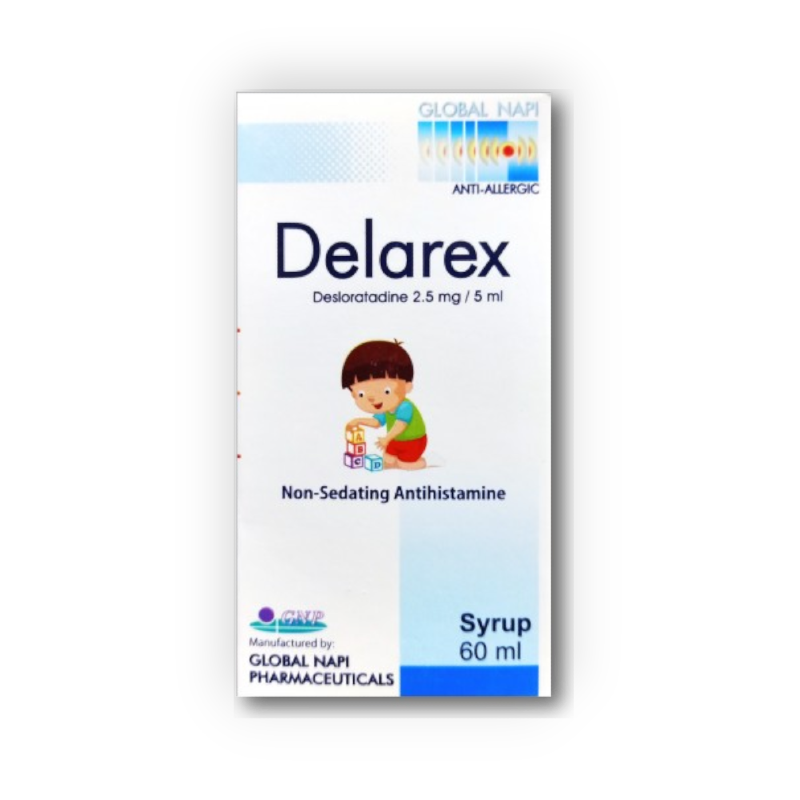 DELAREX SYRUP 60 ML