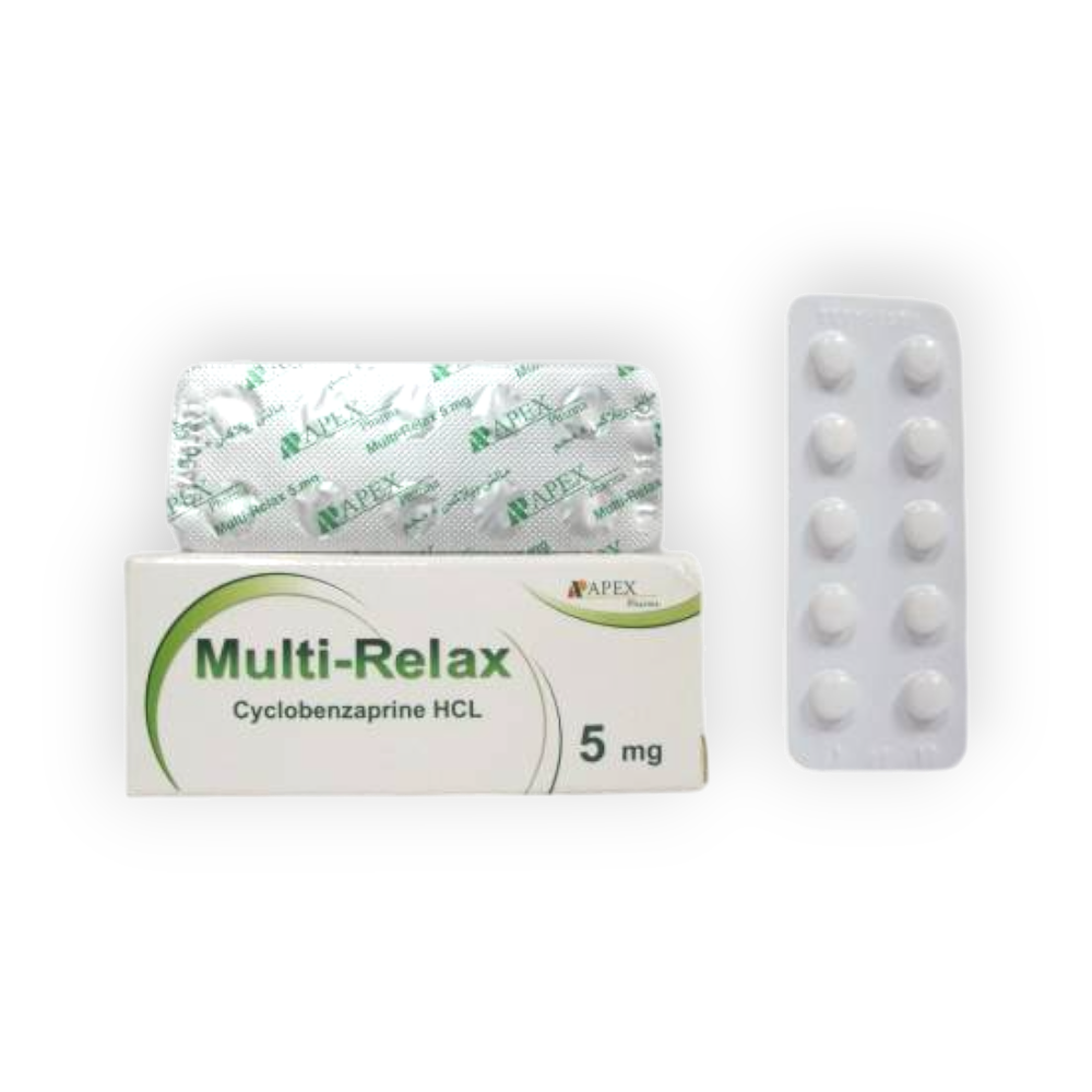 MULTI RELAX 5 MG 20 TABLET