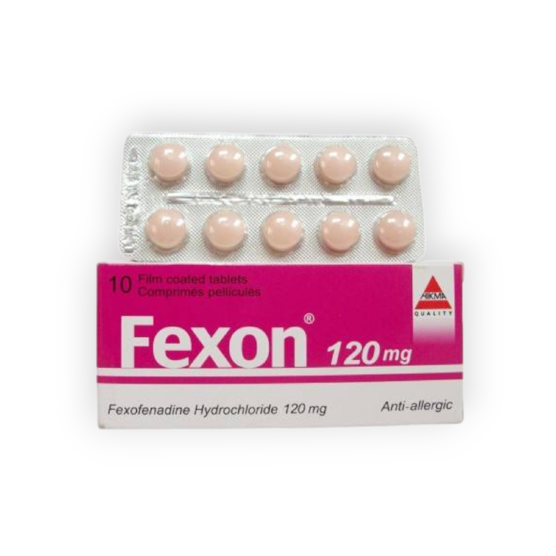 FEXON 120 MG 10 TABLET