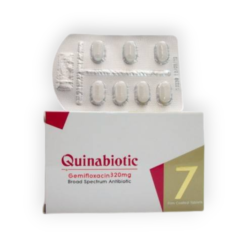 QUINABIOTIC 320 MG 7 TABLET